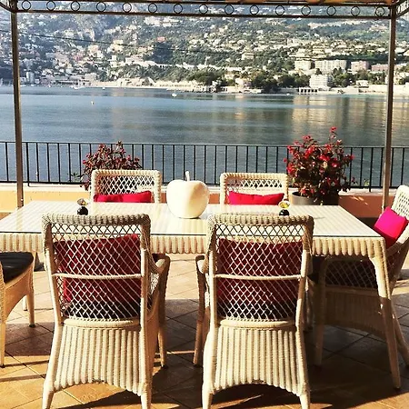 Cap Ferrat Luxury Terrace Sea Front Apartman *