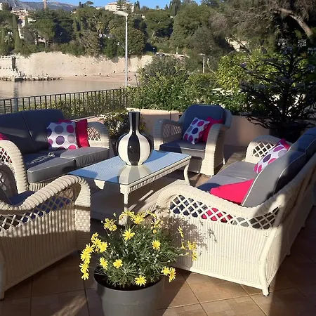 Cap Ferrat Luxury Terrace Sea Front Apartman Saint-Jean-Cap-Ferrat