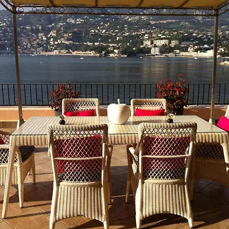Cap Ferrat Luxury Terrace Sea Front Apartman