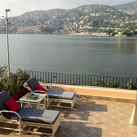 Cap Ferrat Luxury Terrace Sea Front Apartman *
