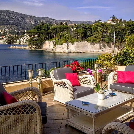 Cap Ferrat Luxury Terrace Sea Front Apartman *
