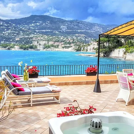 Apartment Cap Ferrat Luxury Terrace Sea Front *